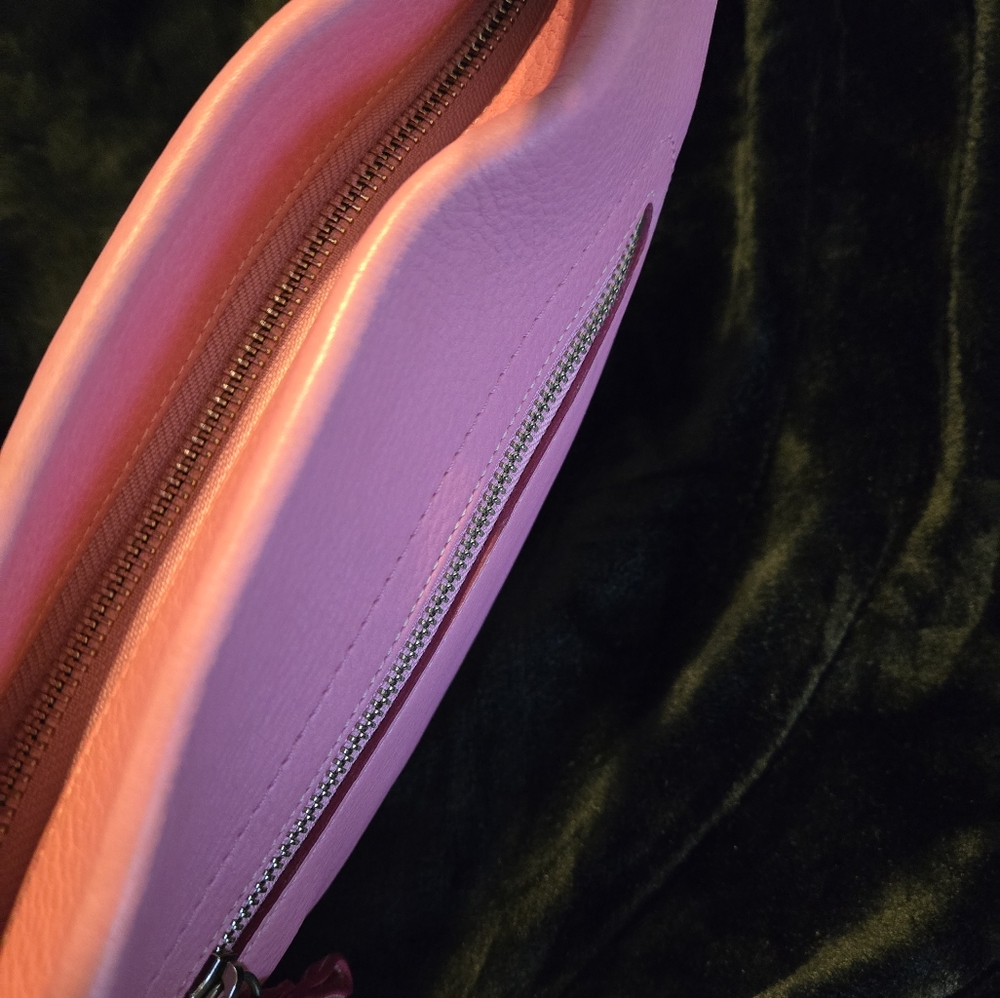 Coach Vintage Soho Pebbled Leather 2 Tone Pink - Picture 7 of 11